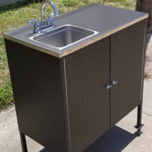 LARGE 1 COMPARTMENT SINK 110V ELECTRIC