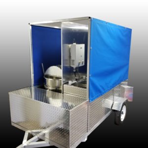 The KETTLE CORN BEAST TRAILER.