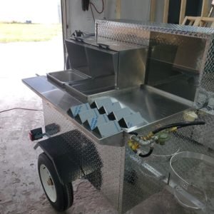 DELUXE HOT DOG / FOOD CART HOT DOG UNIVERSITY MODEL
