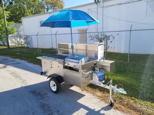 DELUXE HOT DOG / FOOD CART PRAIRIE DOG MODEL STAINLESS STEEL - Image 7