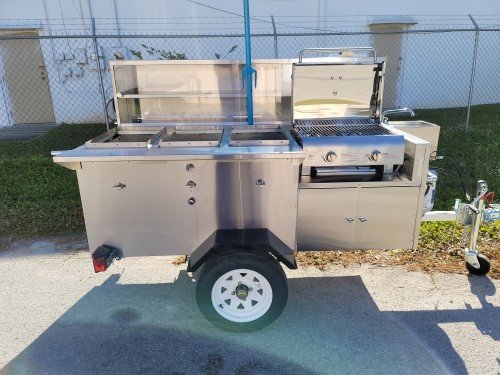 DELUXE HOT DOG / FOOD CART PRAIRIE DOG MODEL STAINLESS STEEL - Image 5