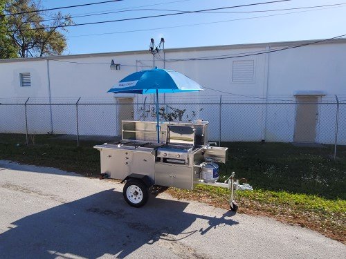 DELUXE HOT DOG / FOOD CART PRAIRIE DOG MODEL STAINLESS STEEL - Image 2